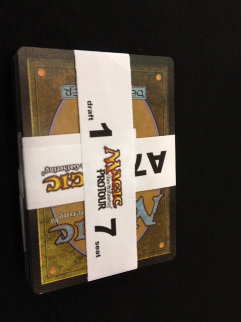 Pre-opened draft set