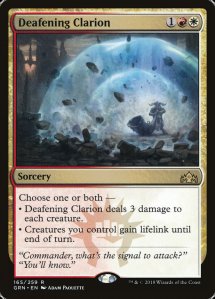 Deafening Clarion